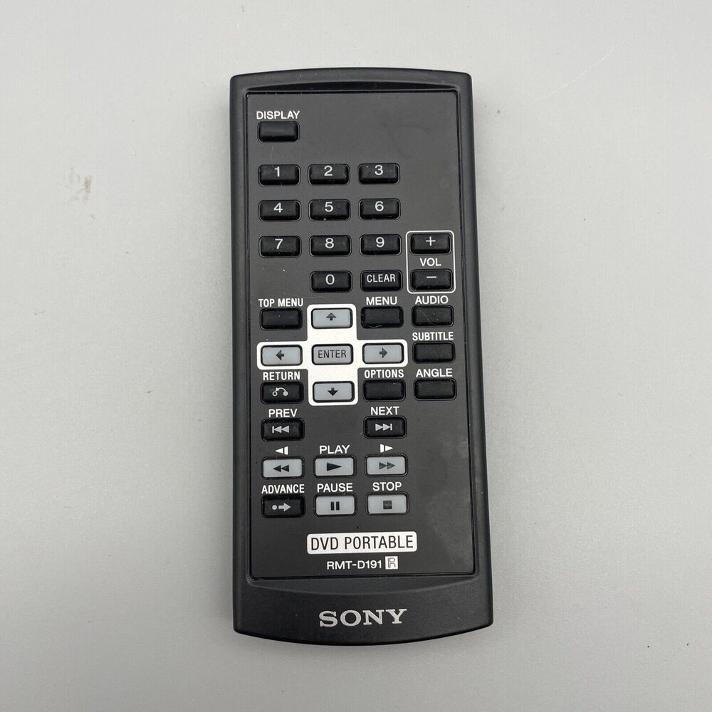 Sony RMT-D191 Remote Control DVPFX721 DVPFX730 DVPFX921 DVPFX930 DVPFX930/L